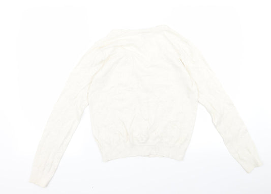 H&M Womens Beige   Pullover Jumper Size S