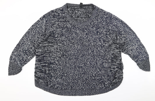 Yours Womens Grey   Pullover Jumper Size 10