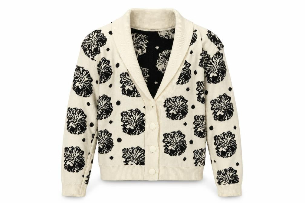 Next Womens Ivory Floral  Jacket  Size S