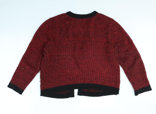 Poppy Womens Red   Jacket  Size 16
