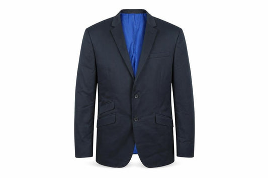 Preworn Mens Blue   Jacket Blazer Size S  - shoulder pads