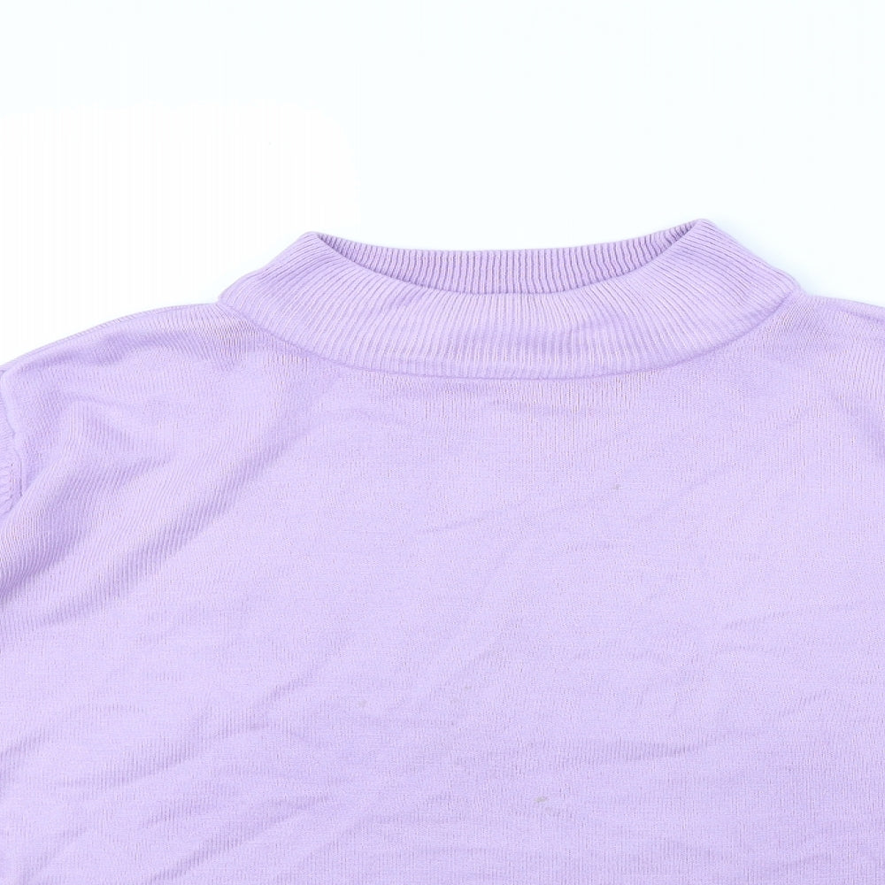 BM Womens Purple   Pullover Jumper Size M