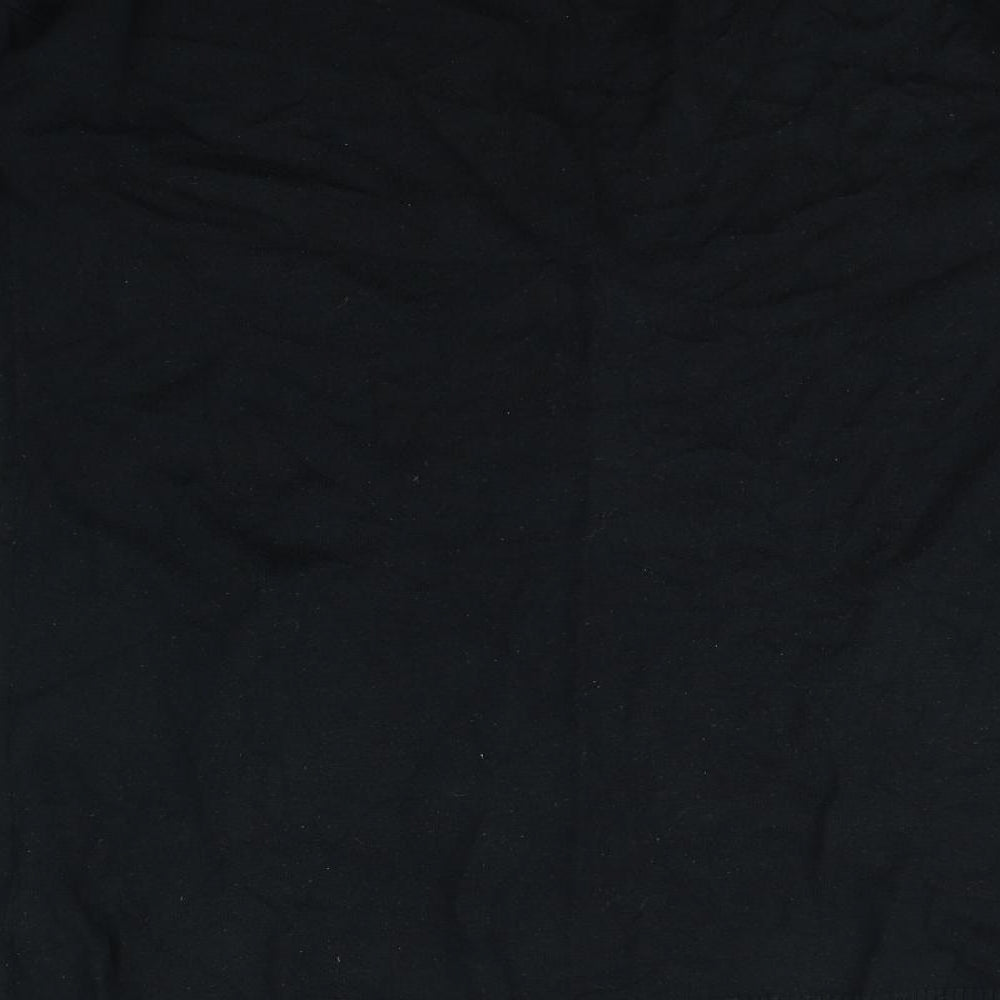 M&S Womens Black   Cape Jumper Size 14