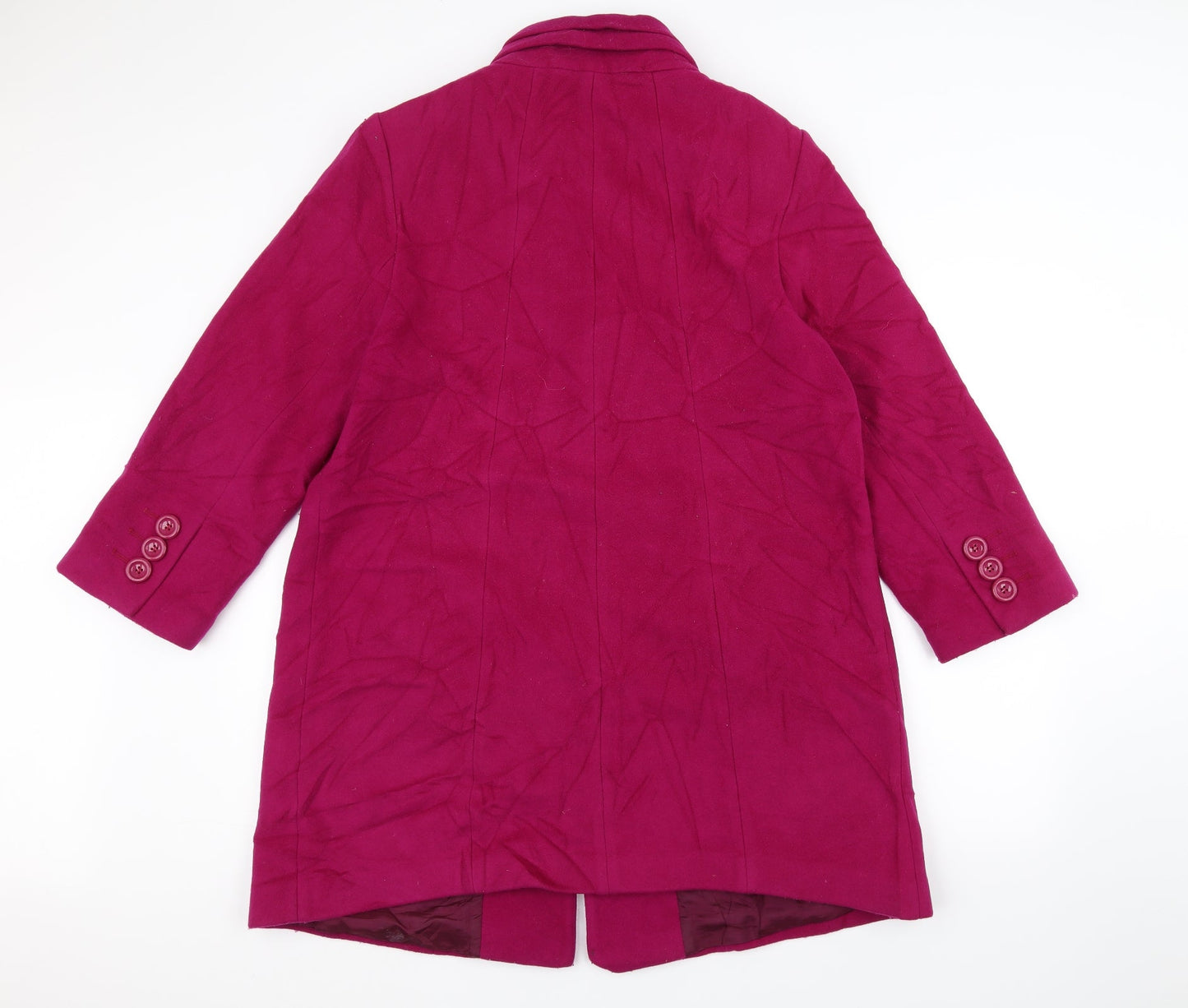 CC Womens Pink   Overcoat Coat Size L