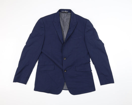 Marks and Spencer Mens Blue   Jacket Suit Jacket Size 40