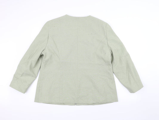 Littlewoods Womens Green   Jacket  Size 18
