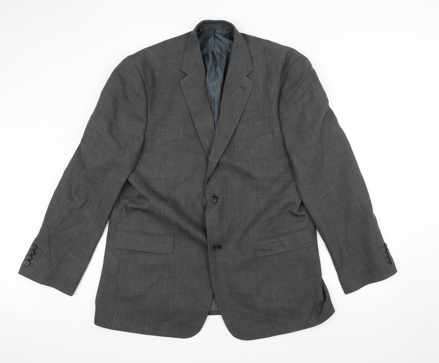 Greenwood Mens Grey   Jacket Suit Jacket Size 44