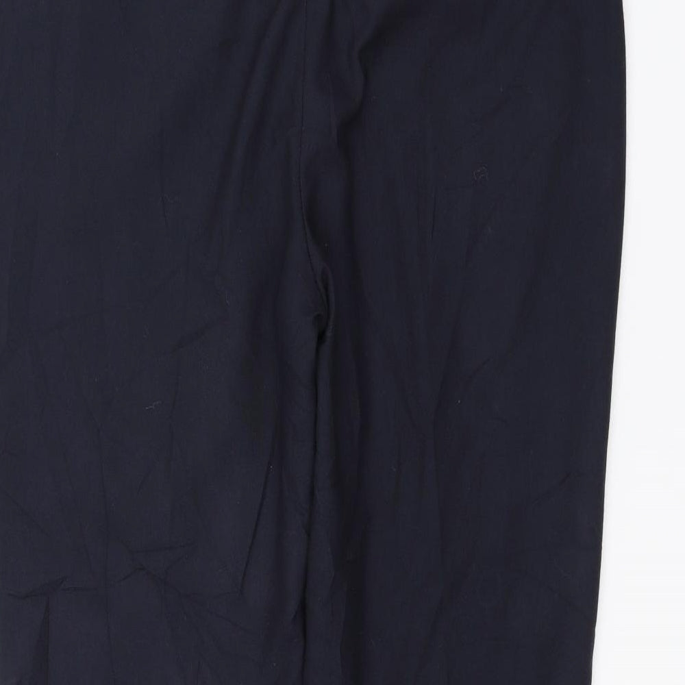 H&M Womens Blue   Trousers  Size 26 L30 in