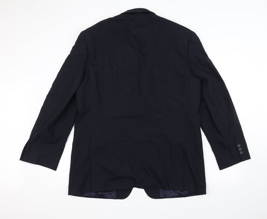 Marks and Spencer Mens Blue   Jacket Suit Jacket Size 42
