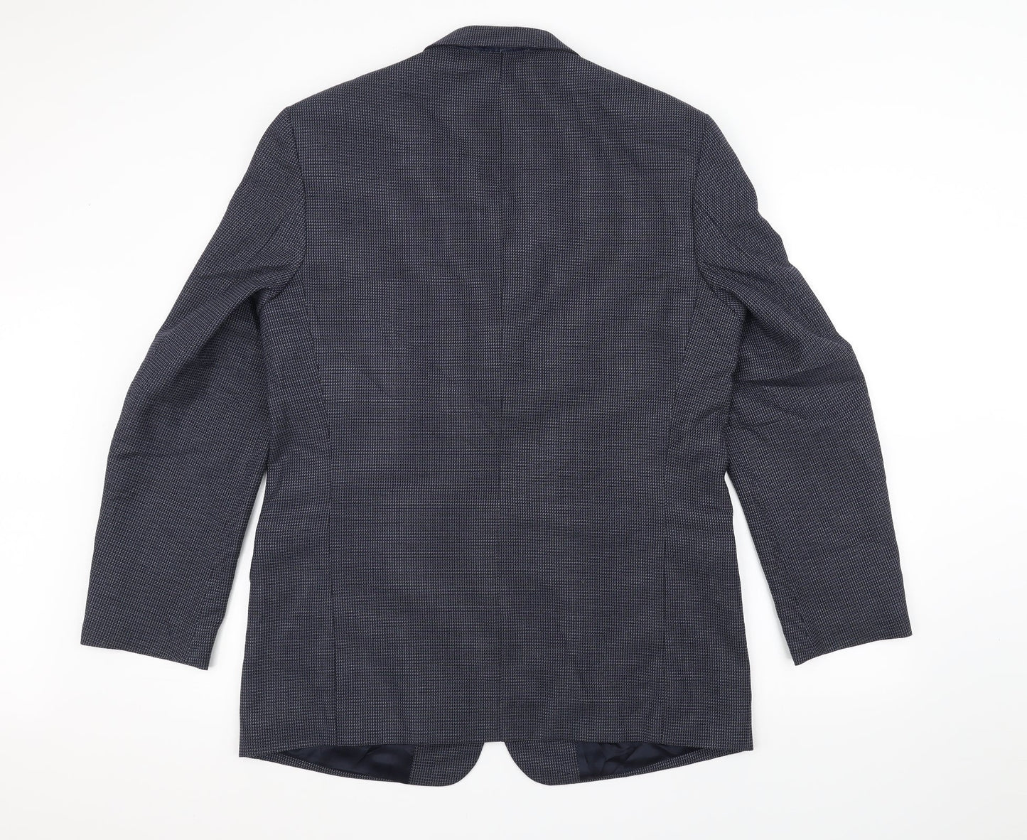 Preworn Mens Blue   Jacket Suit Jacket Size 40