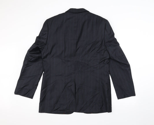daniels paris Mens Blue   Jacket Suit Jacket Size 40