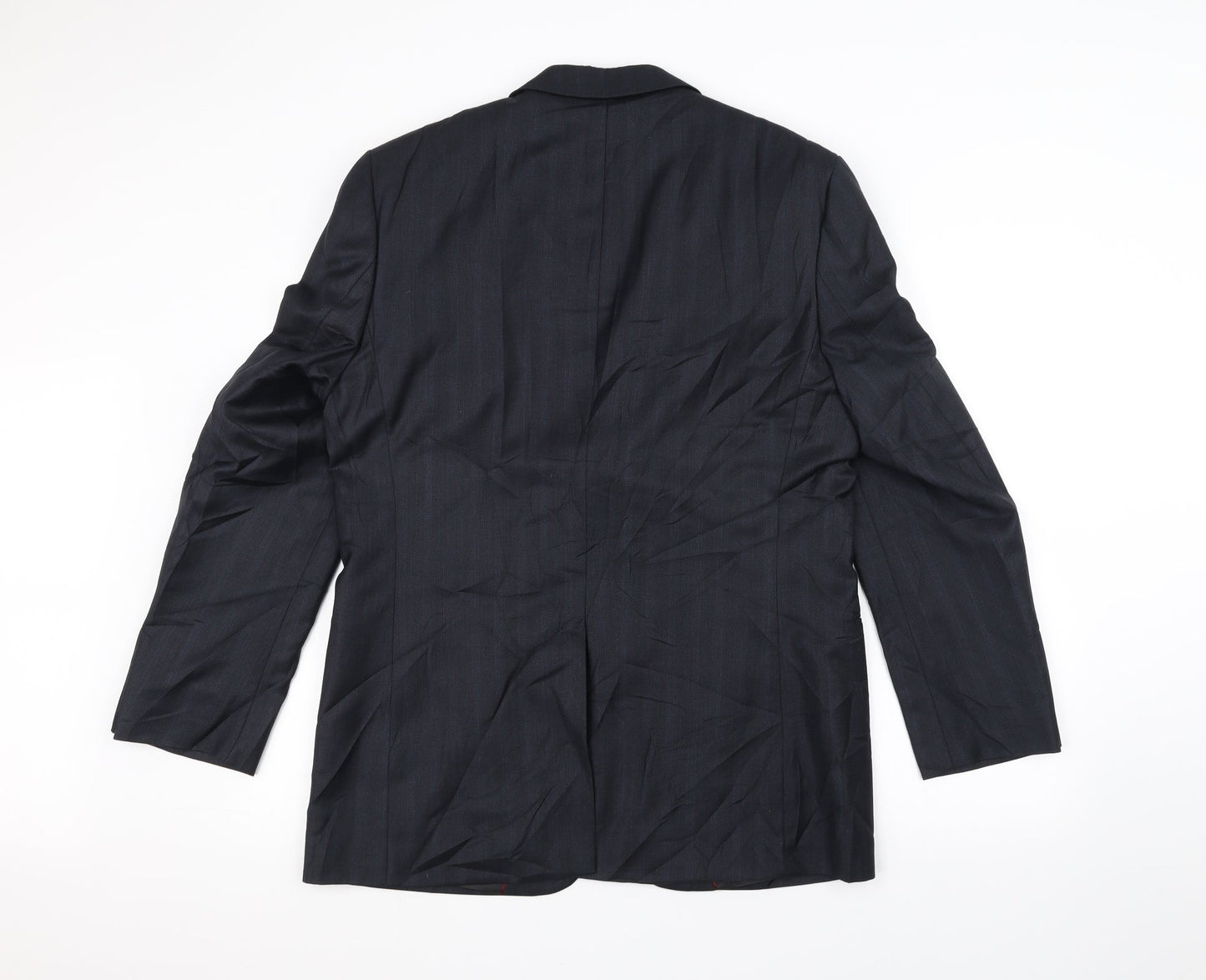 Zara Mens Blue   Jacket Suit Jacket Size 38