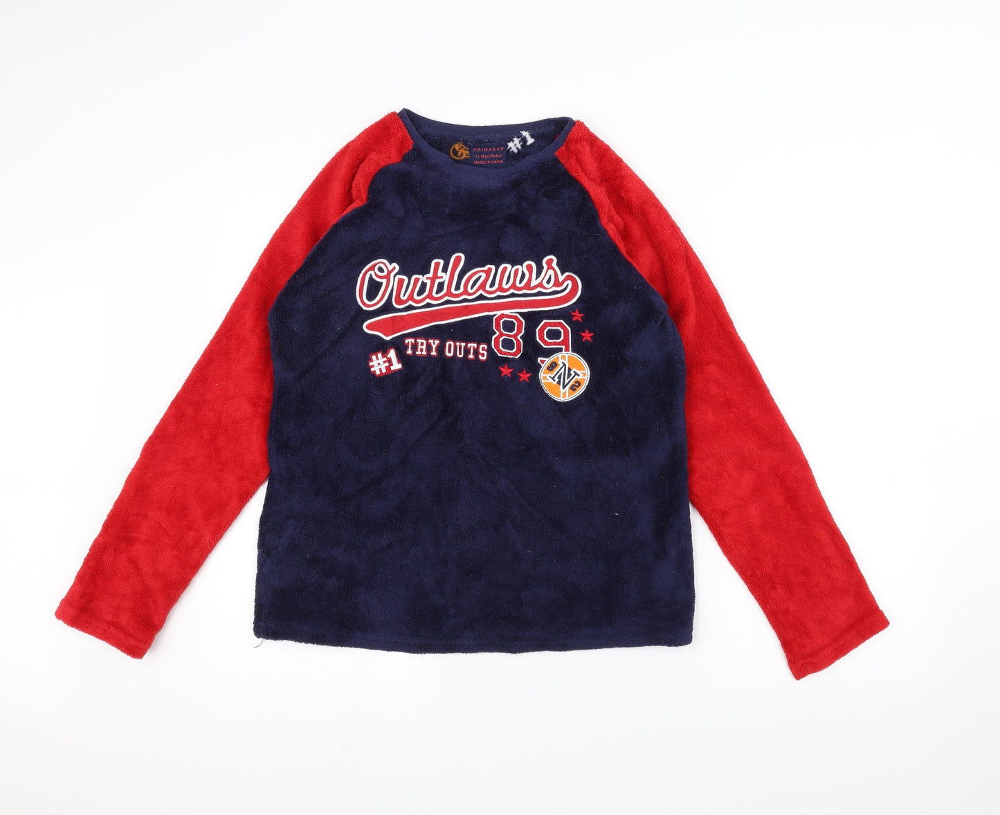 Primark Boys Blue   Pullover Jumper Size 13-14 Years