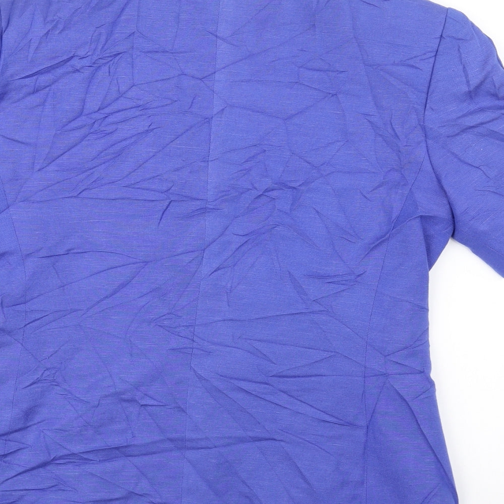 Oleg Cassini Womens Blue   Jacket  Size 6