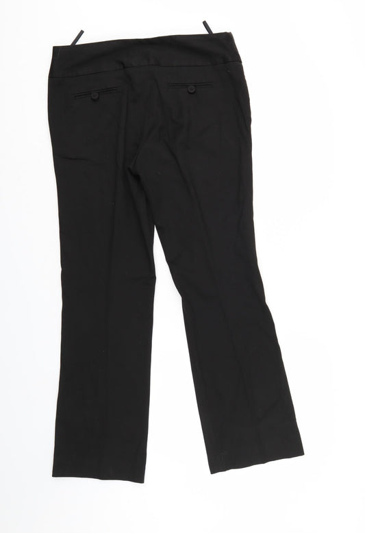Principles Womens Black   Trousers  Size 12 L29 in