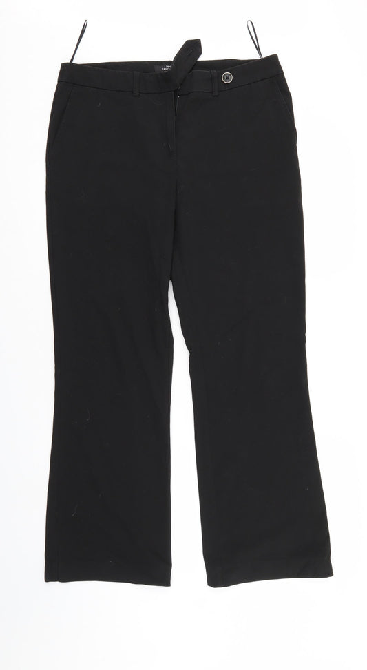 NEXT Womens Black   Trousers  Size 12 L28 in