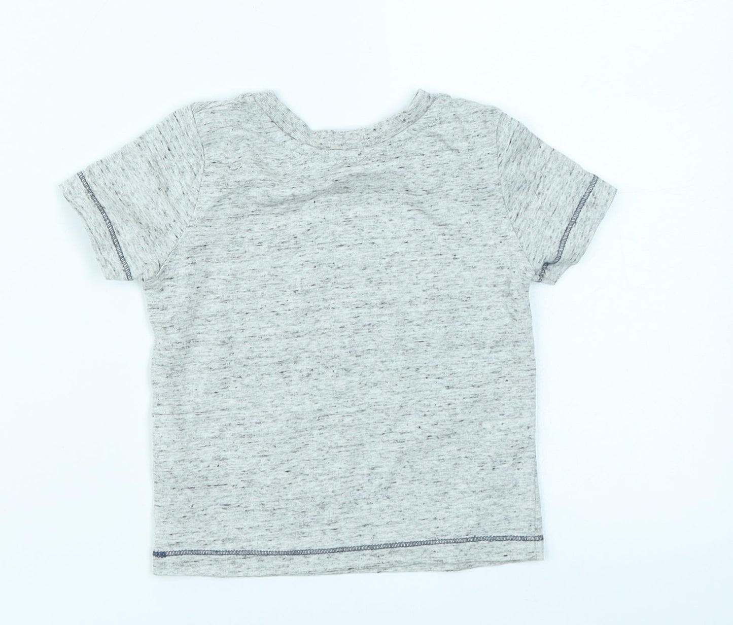 Primark Baby Grey   Basic T-Shirt Size 9-12 Months