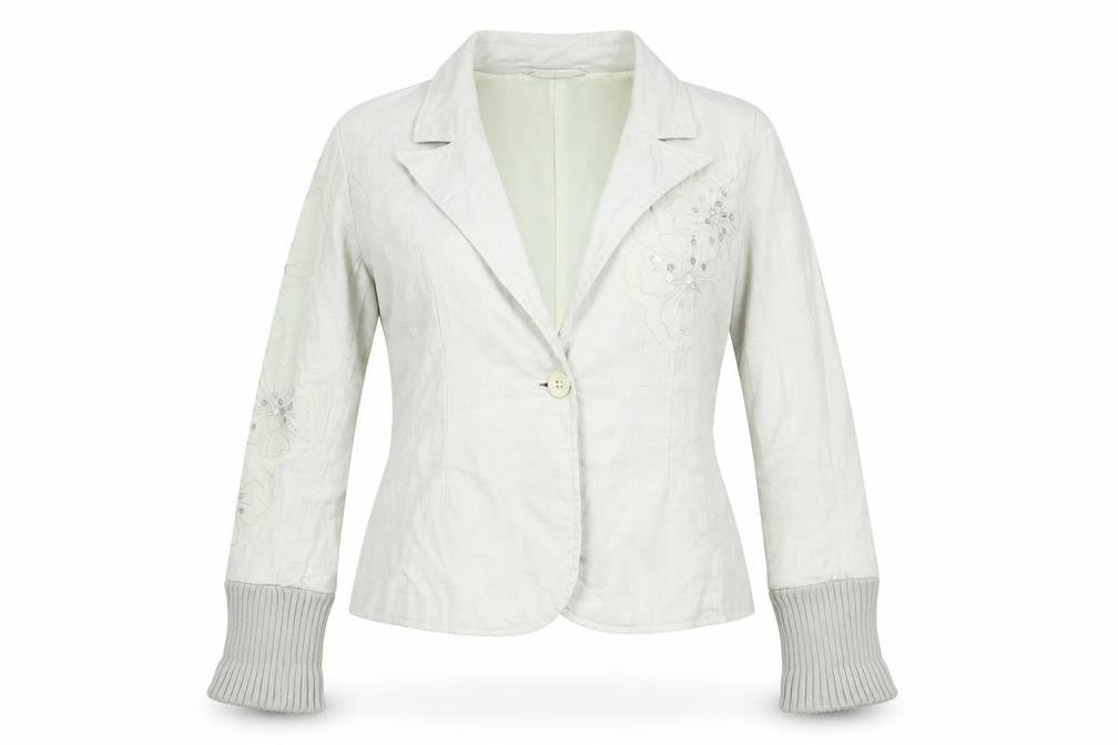 VILA Womens Beige   Jacket Blazer Size M