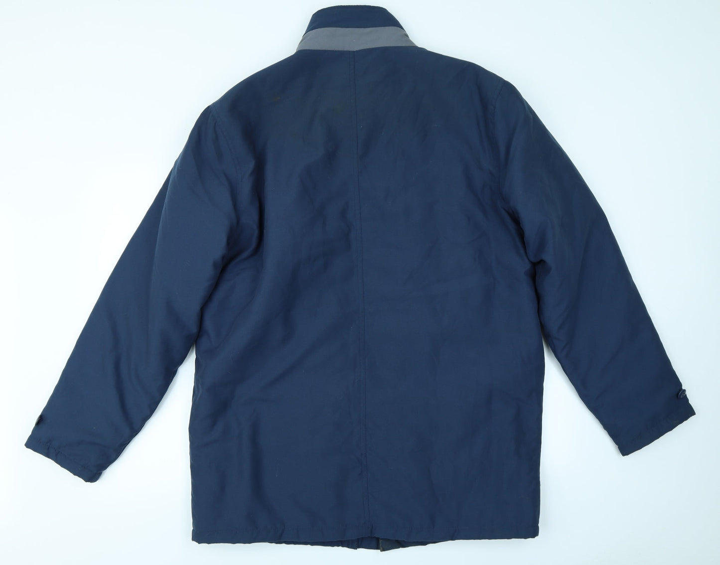 Premier Man Mens Blue   Rain Coat Coat Size M