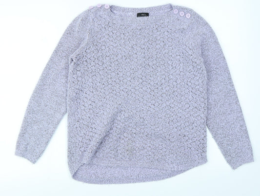 M&Co Womens Purple   Pullover Jumper Size 14