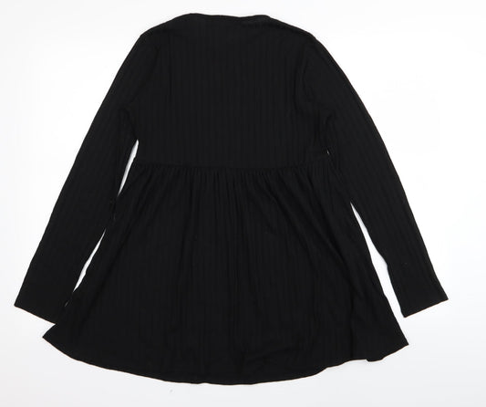 Boohoo Womens Black   Fit & Flare  Size 10