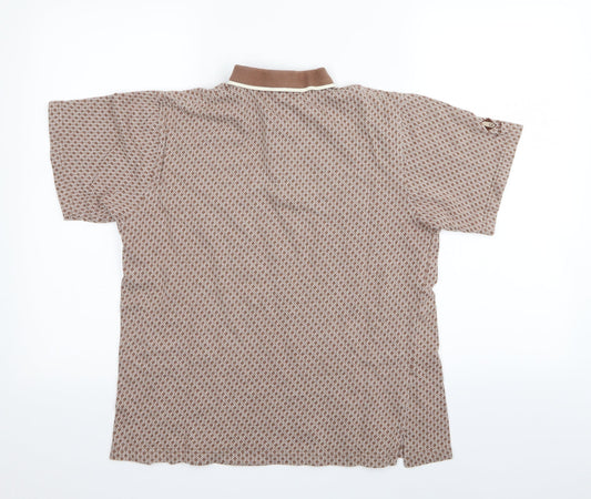 genmuir Mens Brown    Polo Size M