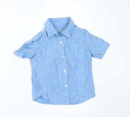 Gap Boys Blue   Basic Button-Up Size 3 Years