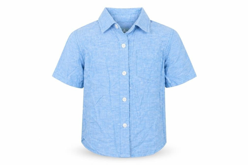 Gap Boys Blue   Basic Button-Up Size 3 Years