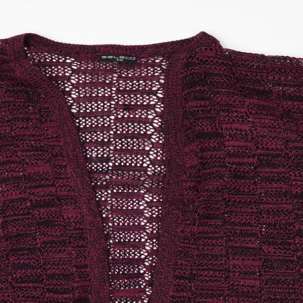 Select Womens Red   Cardigan Jumper Size L