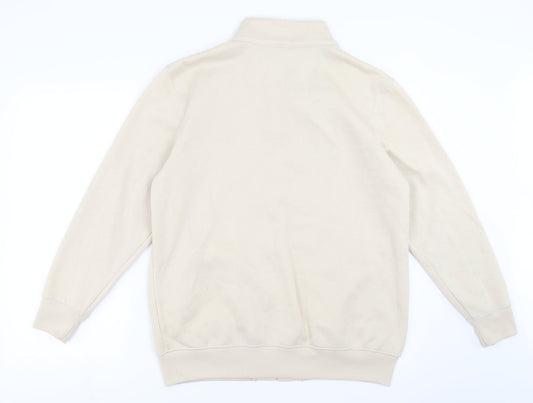 Damart Womens Beige   Cardigan Sweatshirt Size 10
