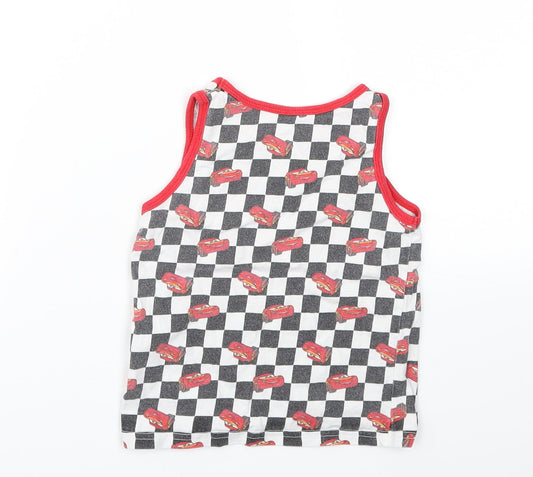 George Boys Red   Basic T-Shirt Size 3-4 Years