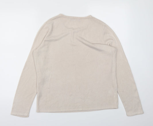 BM  Womens Beige   Pullover Jumper Size M