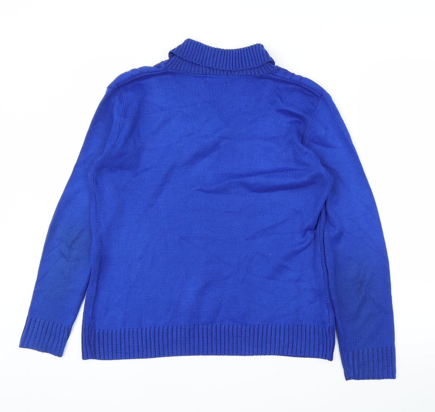 CHIC Womens Blue   Pullover Jumper Size M