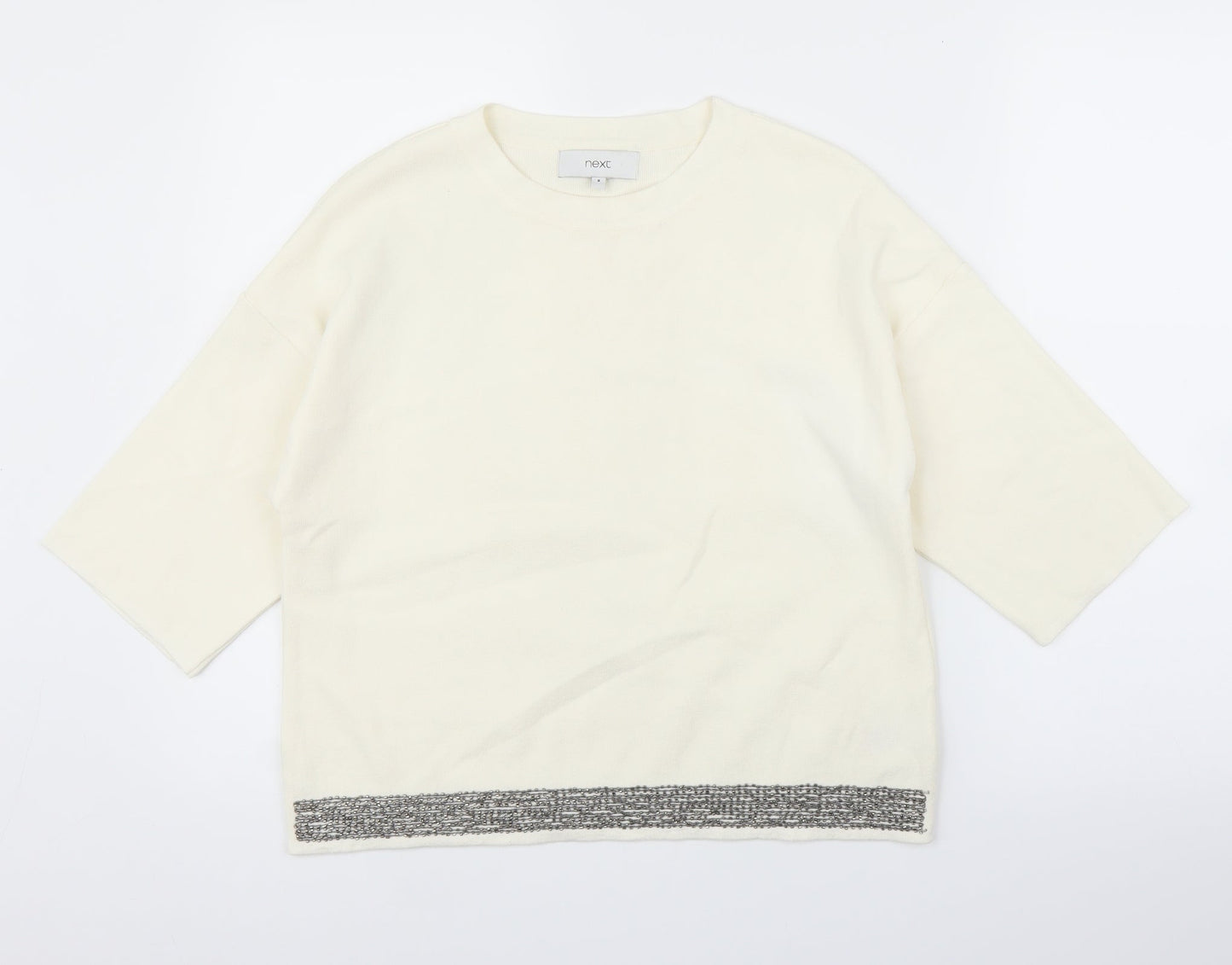 NEXT Womens Ivory   Pullover Jumper Size 8