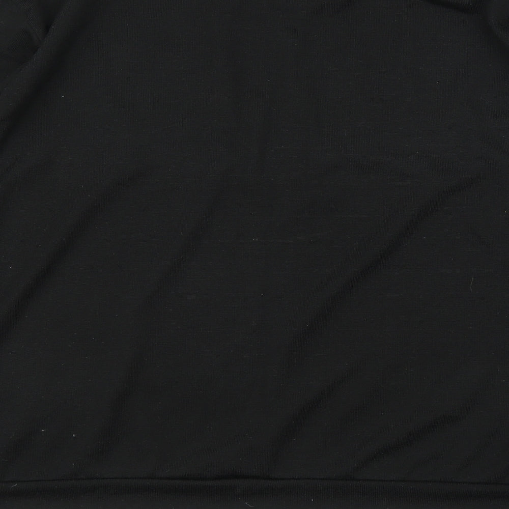 B. You Womens Black   Pullover Jumper Size 16