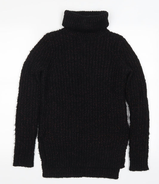 Rachel Roy Womens Black   Pullover Jumper Size XS  - Pink