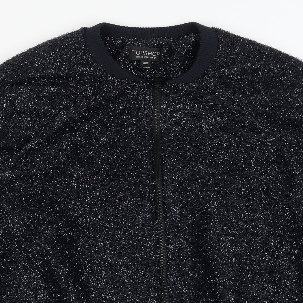 Topshop Womens Blue   Jacket  Size 12