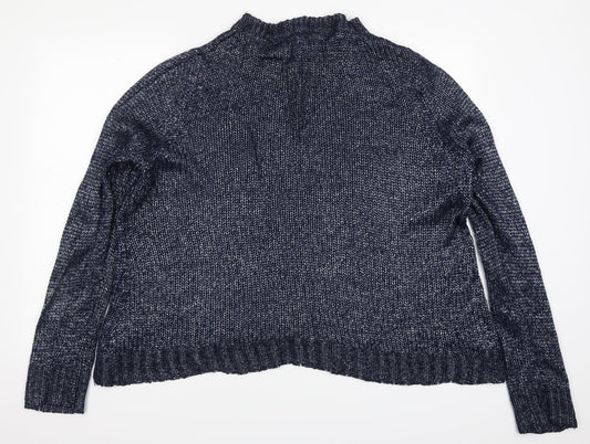 Dorothy Perkins Womens Blue   Pullover Jumper Size XL