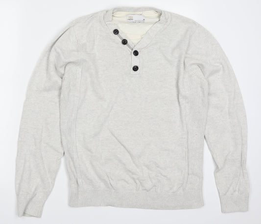 NEXT Mens Grey   Pullover Jumper Size M