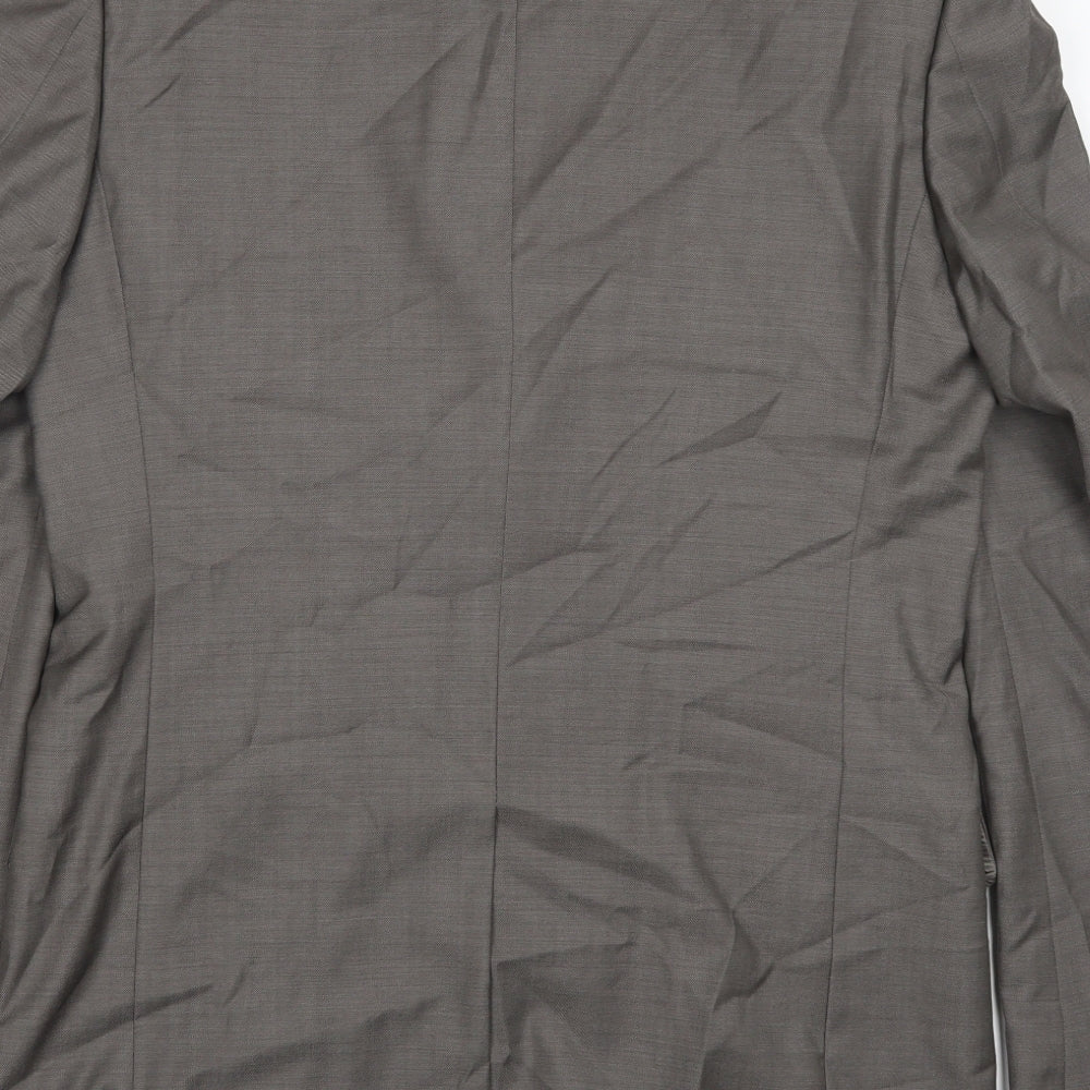 Marks and Spencer Mens Grey   Jacket Suit Jacket Size 38