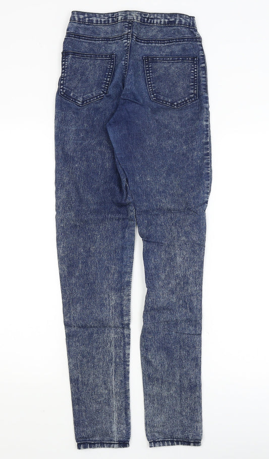 Denim Co Womens Blue   Skinny Jeans Size 6 L29.5 in