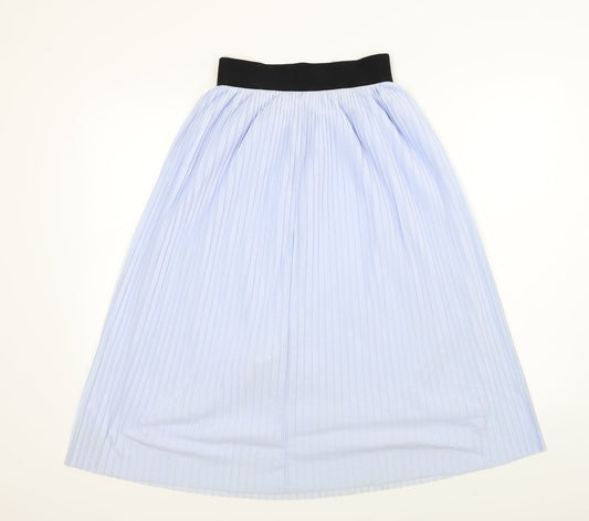 Preworn  Womens Blue   A-Line Skirt Size 24 in