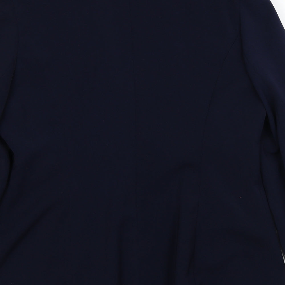 AMARANTO  Womens Blue   Jacket Blazer Size 14