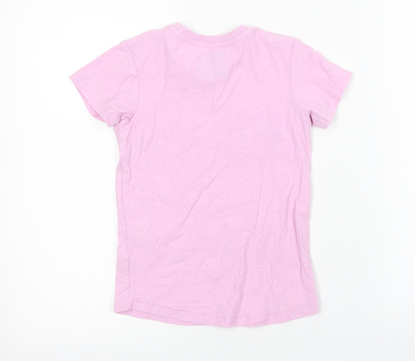 surfs up Girls Pink   Basic T-Shirt Size 5 Years