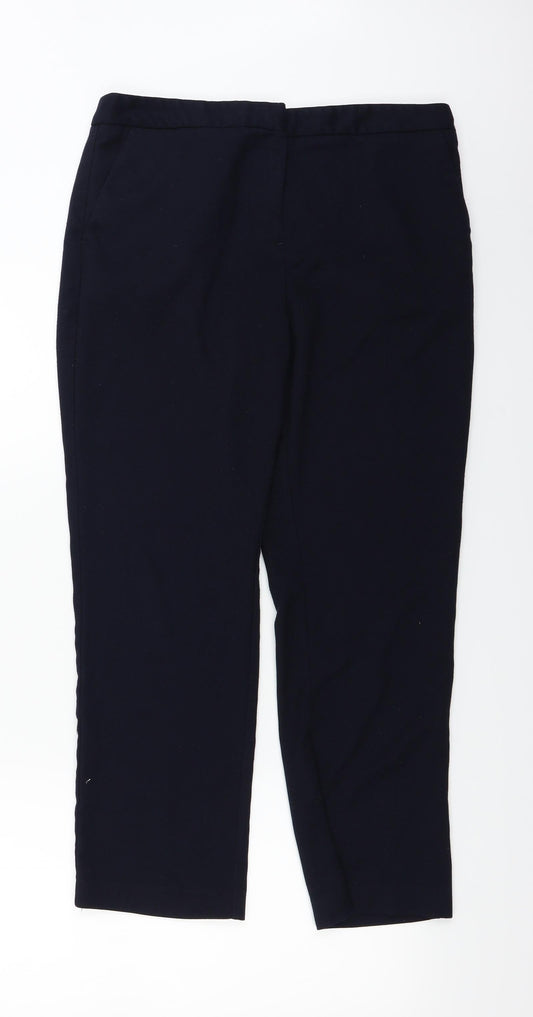 Papaya  Womens Blue   Trousers  Size 12 L25 in