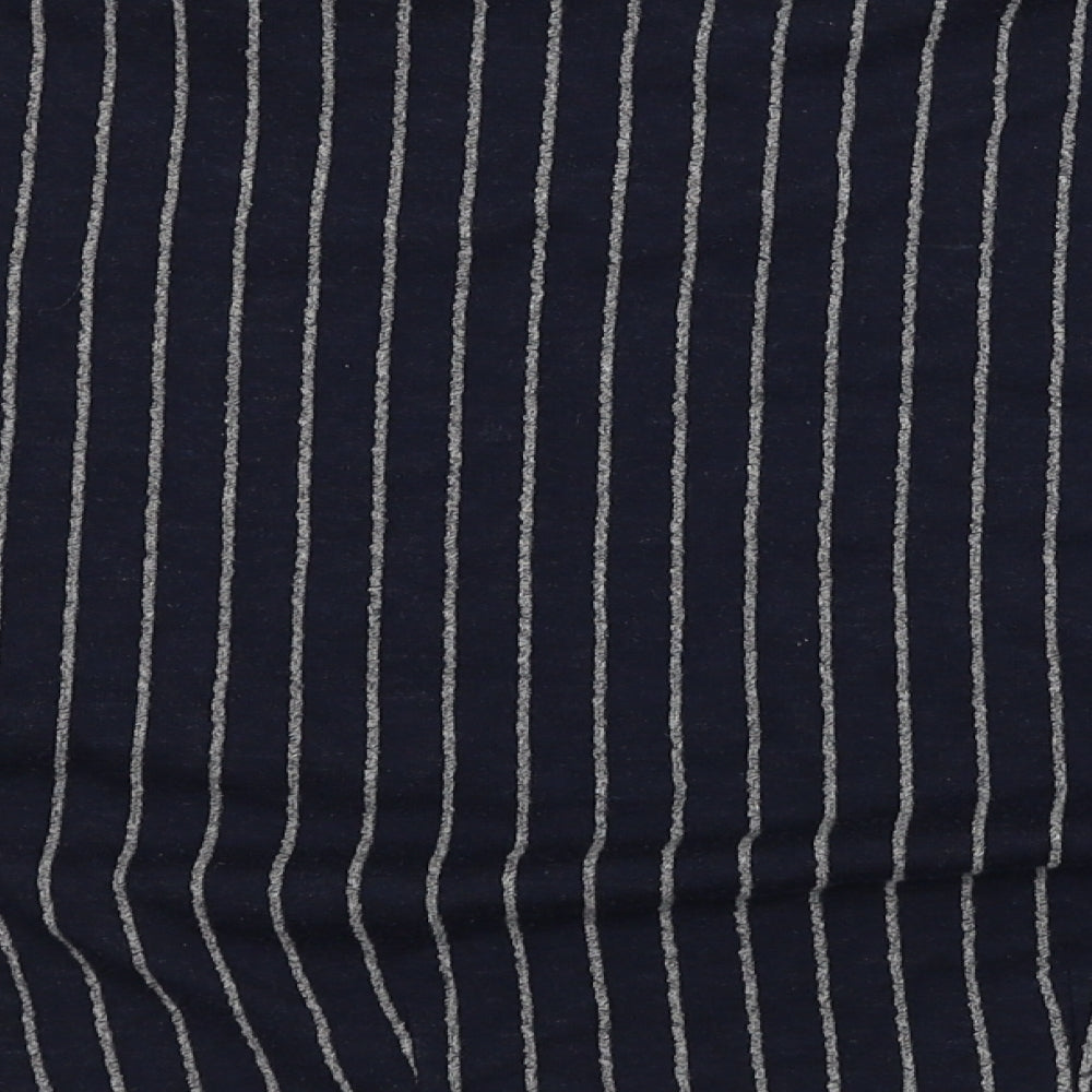 NEXT  Womens Blue Striped  Basic T-Shirt Size 10