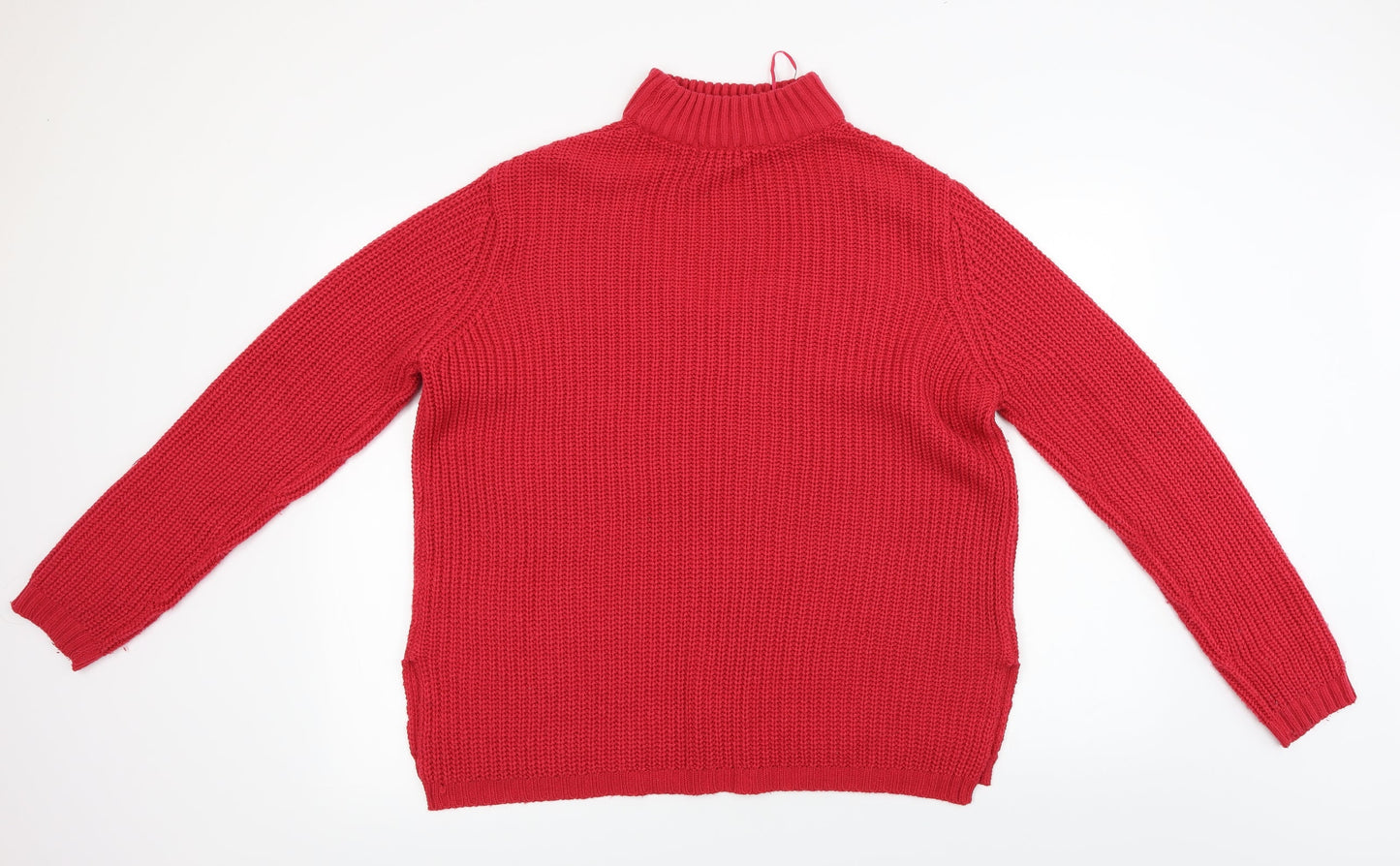 Papaya  Womens Orange   Pullover Jumper Size XL