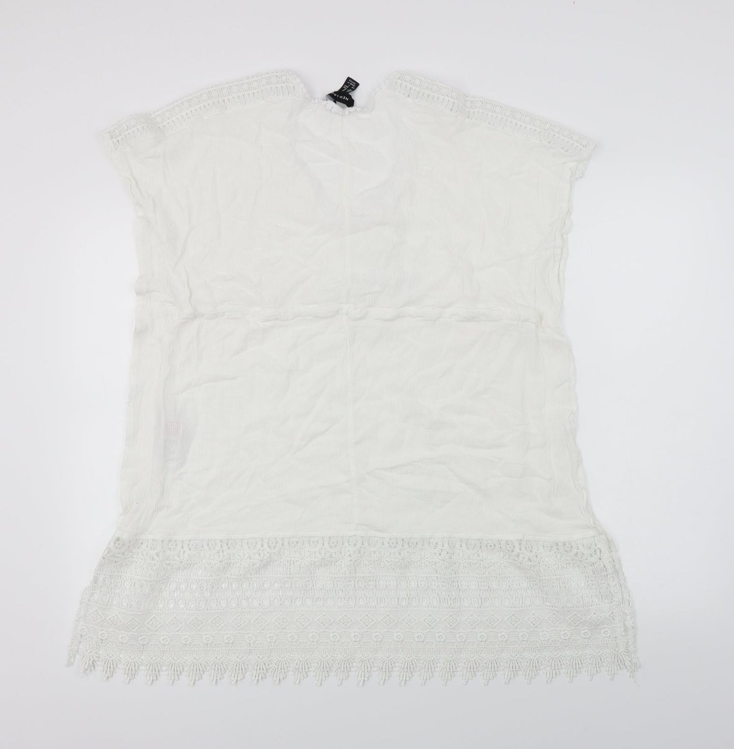 New Look  Womens White   Basic T-Shirt Size M