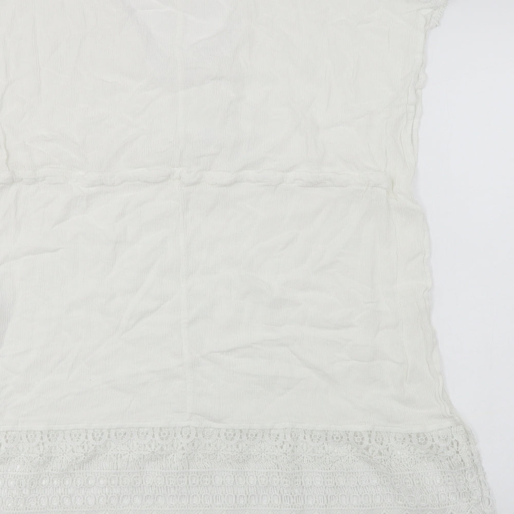 New Look  Womens White   Basic T-Shirt Size M