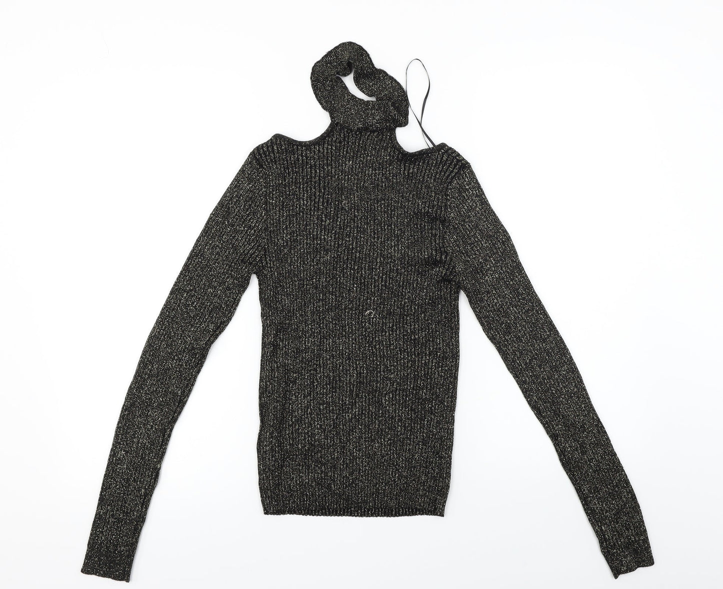H&M  Womens Black   Pullover Jumper Size S